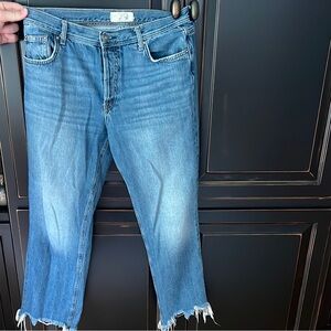 Free People Blue Denim Jeans